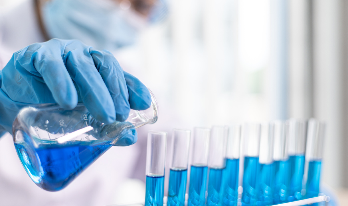 Laboratory test tubes